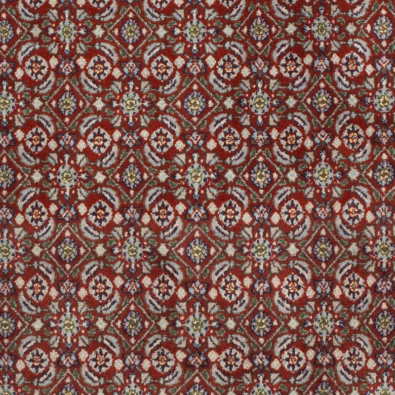 Moud Teppich 92x147cm - Perserteppich - dunkelrot