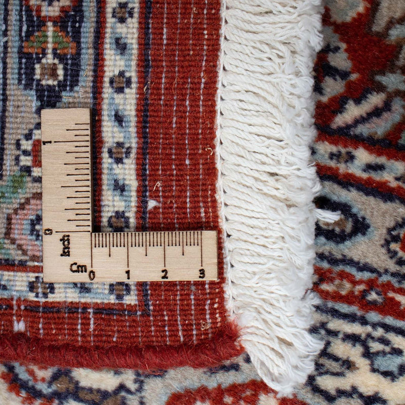 Moud Teppich 92x147cm - Perserteppich - dunkelrot