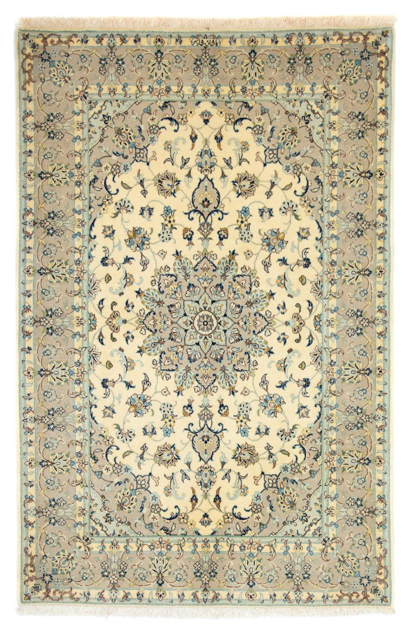 Perserteppich - Keshan 137 x 210 cm - beige