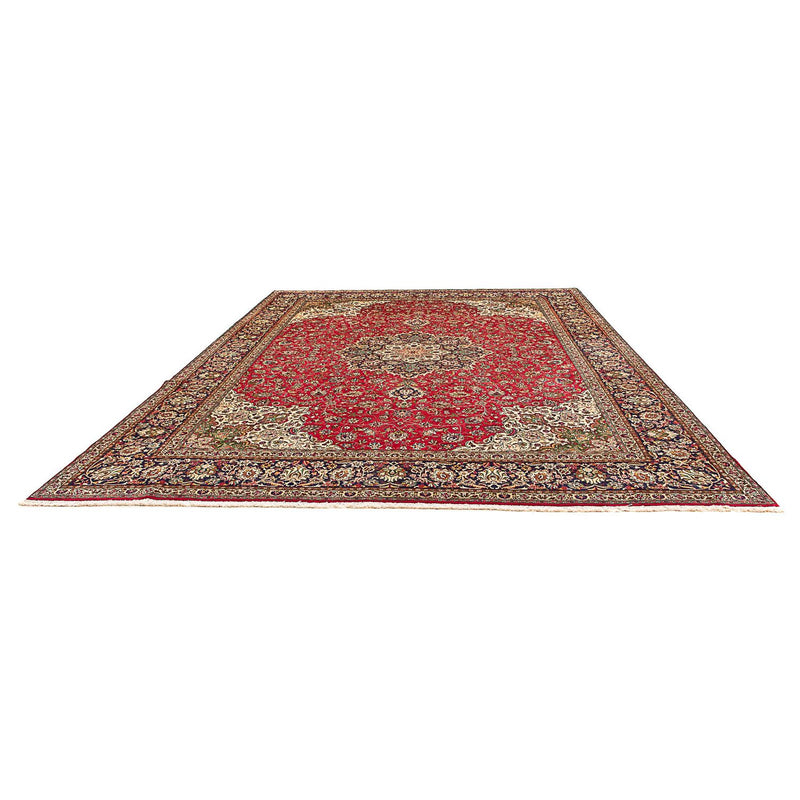 Täbriz - 40 Raj Teppich 300x405cm - Perserteppich - rot