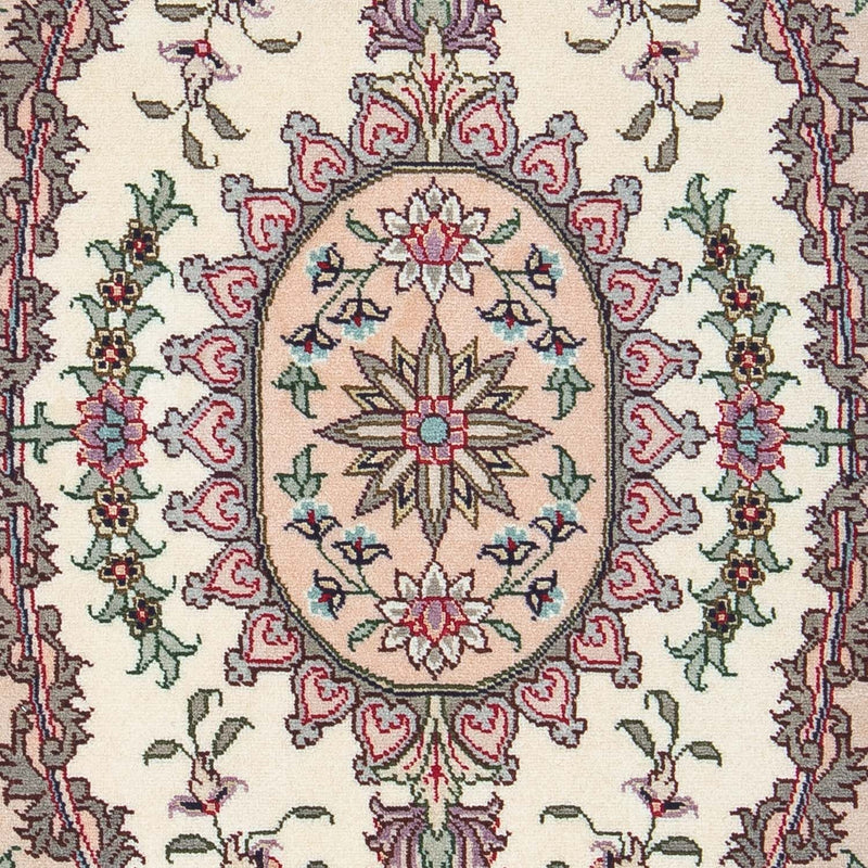 Täbriz - 50 Raj Teppich 60x90cm - Perserteppich - beige