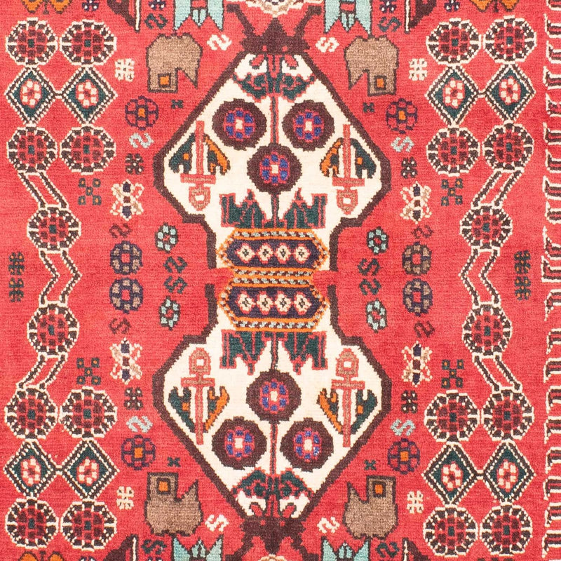 Shiraz Teppich 100x154cm - Perserteppich - rot