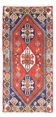 Shiraz Teppich 76x159cm - Perserteppich - dunkelrot