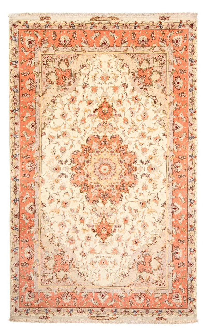 Täbriz Teppich 200x308cm - Perserteppich - beige