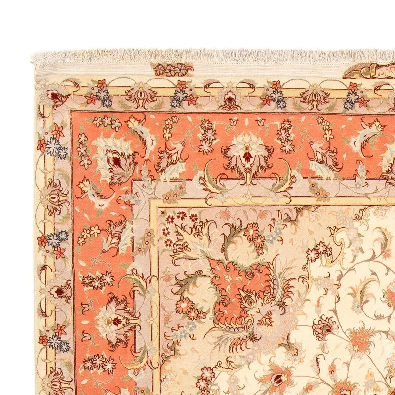 Täbriz Teppich 200x308cm - Perserteppich - beige