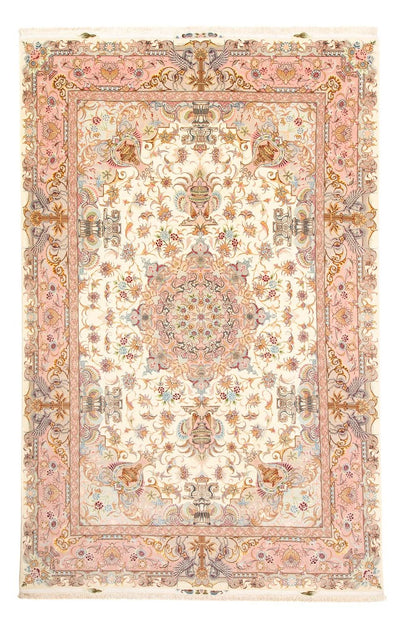 Täbriz Teppich 200x301cm - Perserteppich - beige