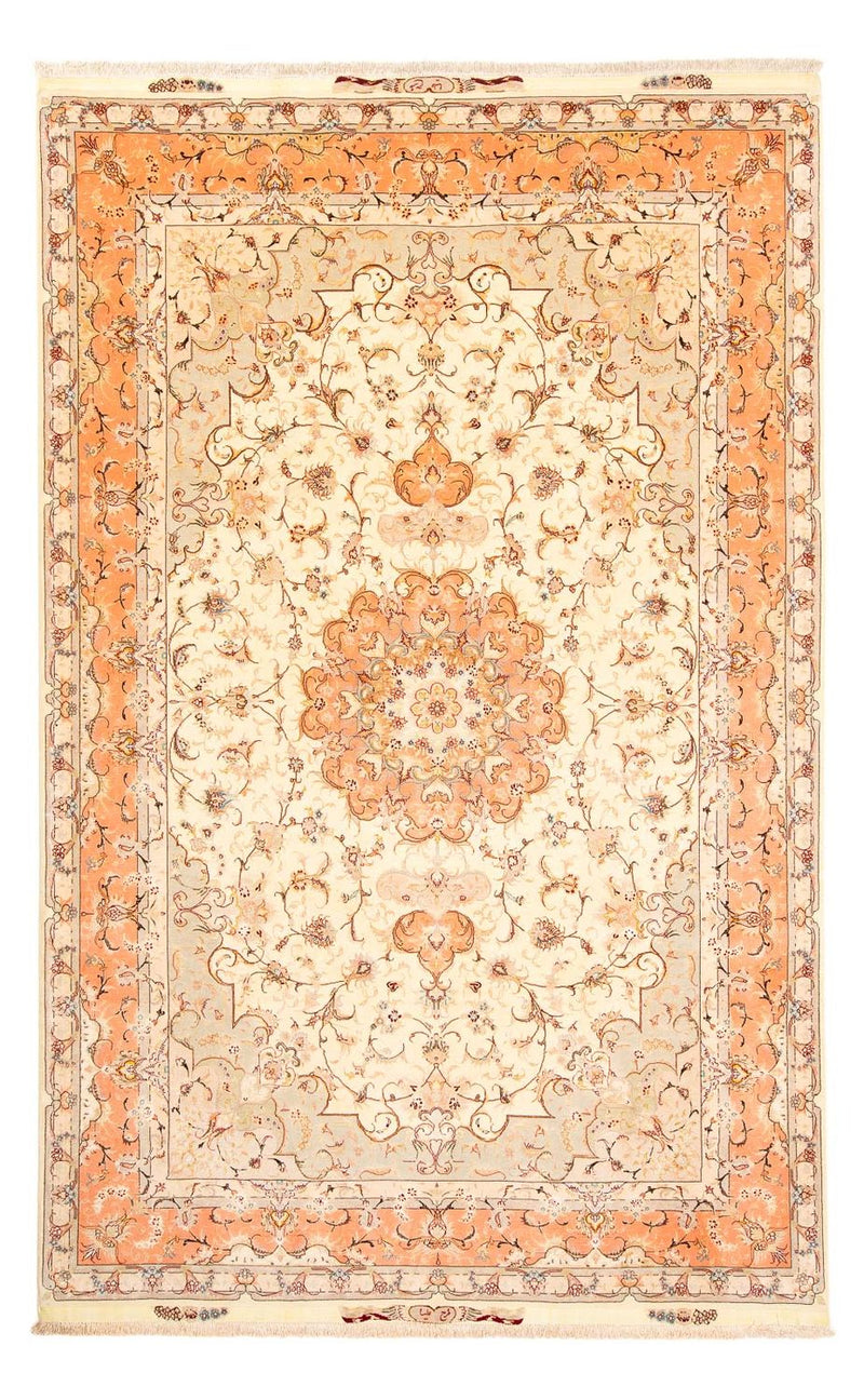 Täbriz Teppich 201x310cm - Perserteppich - beige