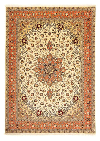 Täbriz Teppich 250x348cm - Perserteppich - beige