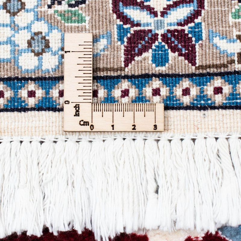 Nain - 9La Teppich 202x288cm - Perserteppich - dunkelrot