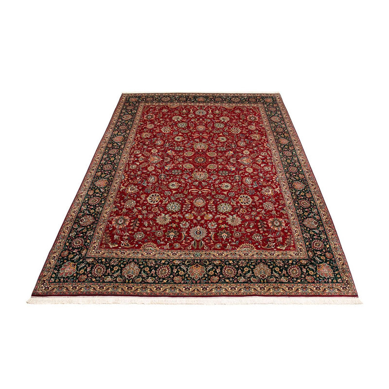 Täbriz - 50 Raj Teppich 286x388cm - Perserteppich - dunkelrot