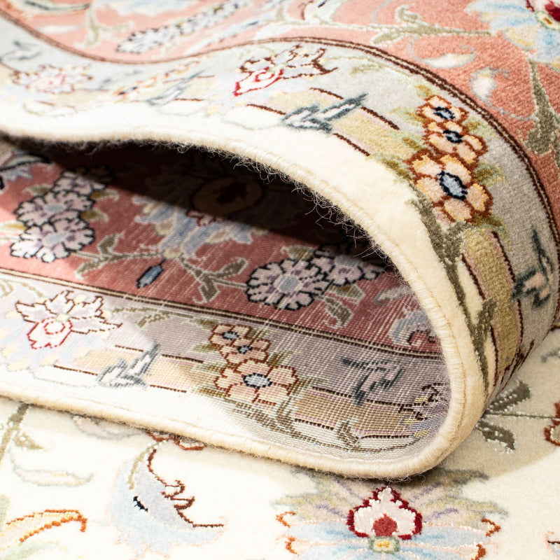 Täbriz Teppich 150x205cm - Perserteppich - beige