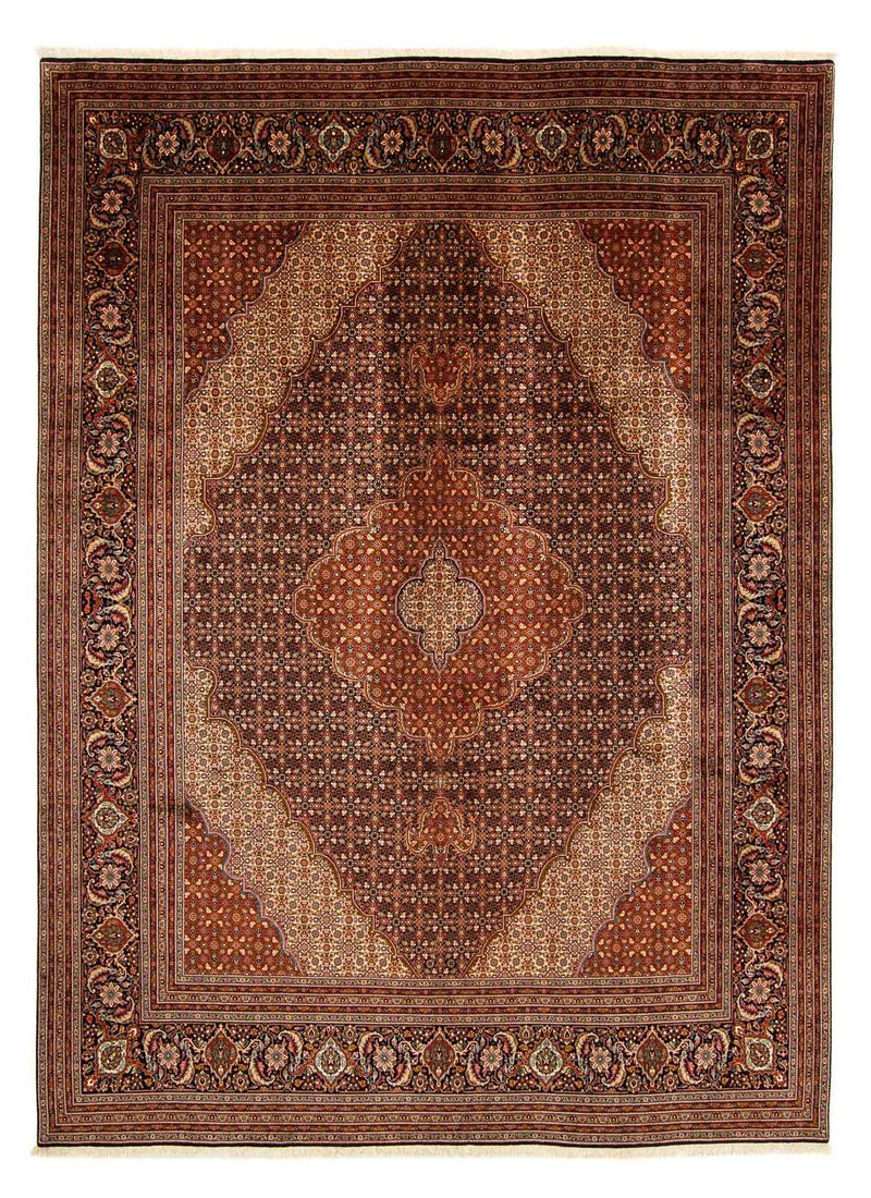 Täbriz Teppich 295x390cm - Perserteppich - braun
