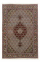 Täbriz - 50 Raj Teppich 100x144cm - Perserteppich - beige