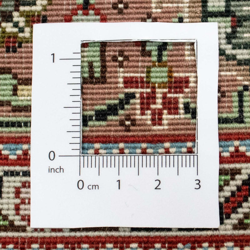 Täbriz - 50 Raj Teppich 100x144cm - Perserteppich - beige