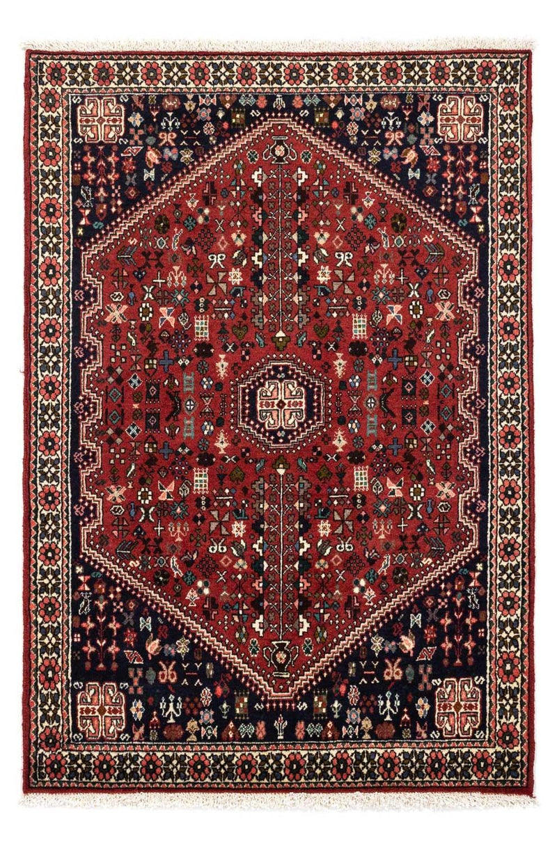 Abadeh Teppich 99x151cm - Perserteppich - dunkelblau