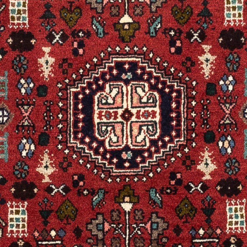 Abadeh Teppich 99x151cm - Perserteppich - dunkelblau