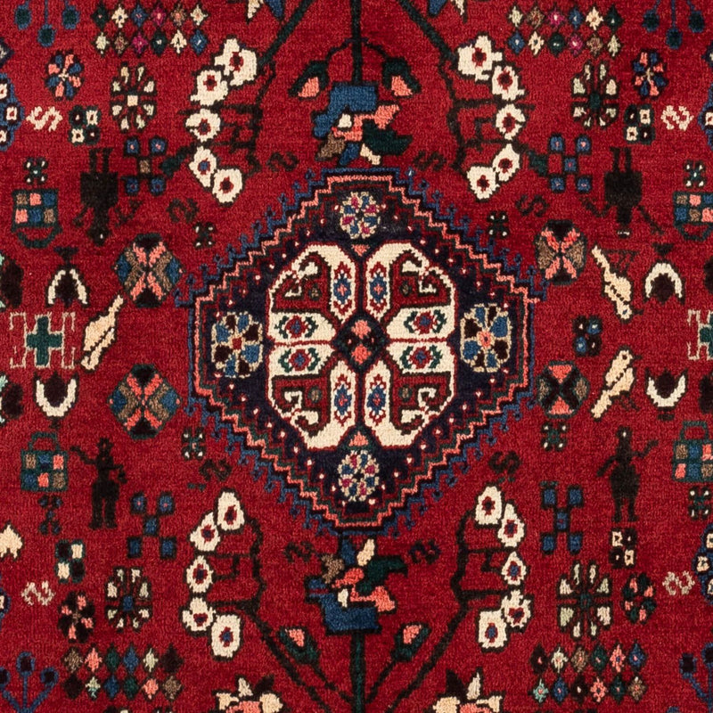 Abadeh Teppich 100x154cm - Perserteppich - dunkelblau