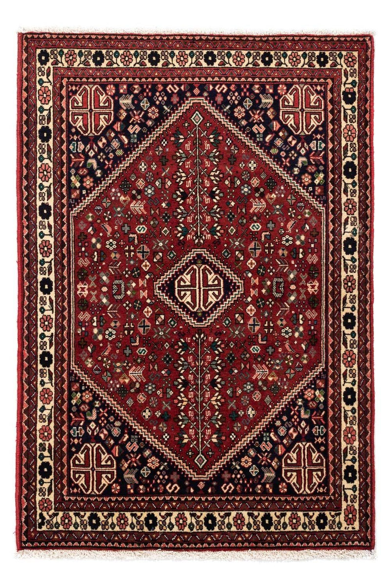 Abadeh Teppich 98x149cm - Perserteppich - dunkelblau