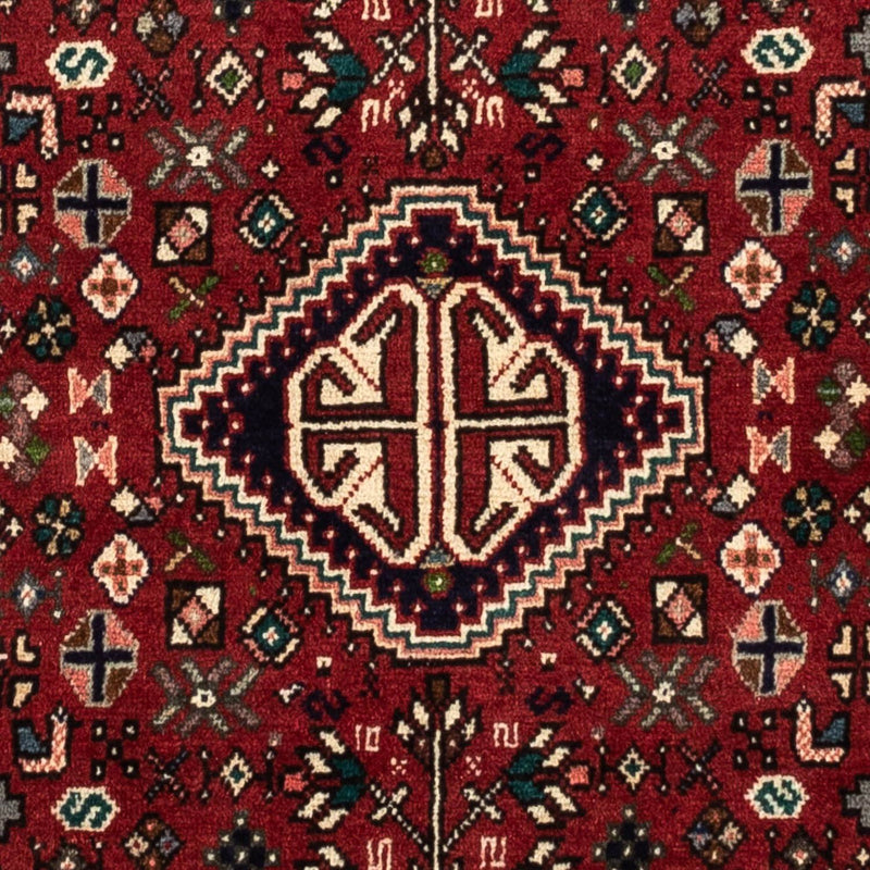 Abadeh Teppich 98x149cm - Perserteppich - dunkelblau