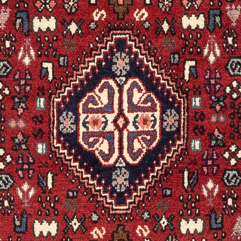 Abadeh Teppich 99x156cm - Perserteppich - dunkelblau