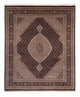 Täbriz Teppich 249x303cm - Orientteppich - dunkelblau
