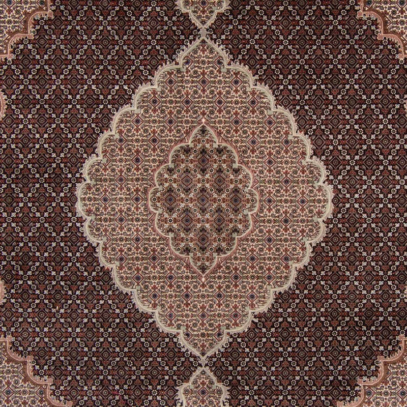 Täbriz Teppich 249x303cm - Orientteppich - dunkelblau