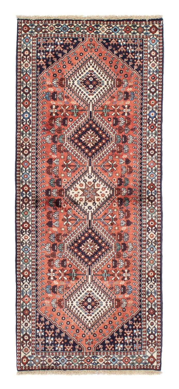 Yalameh Teppich 80x199cm - Perserteppich - hellrot
