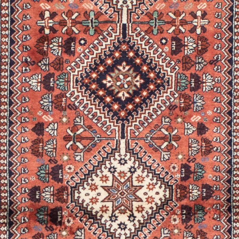 Yalameh Teppich 80x199cm - Perserteppich - hellrot