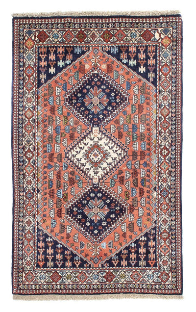 Yalameh Teppich 100x160cm - Perserteppich - dunkelblau