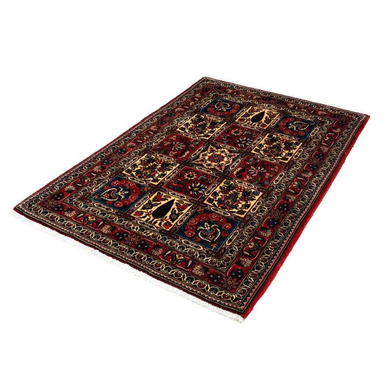 Bachtiar Teppich 103x153cm - Perserteppich - dunkelrot