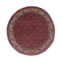 Bidjar Teppich 160x160cm - Perserteppich - dunkelrot – product image