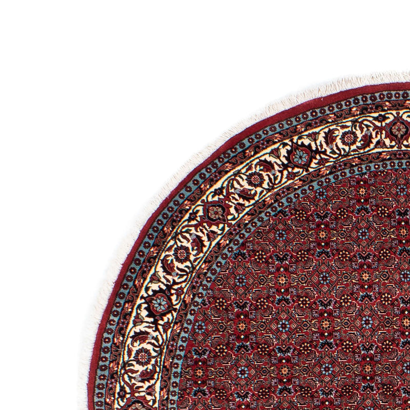 Bidjar Teppich 160x160cm - Perserteppich - dunkelrot
