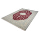 Nain Teppich 198x290cm - Perserteppich - dunkelrot