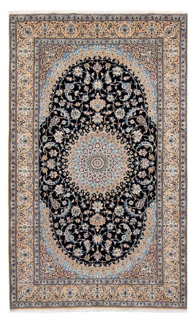 Nain - 6La Teppich 193x317cm - Perserteppich - schwarz
