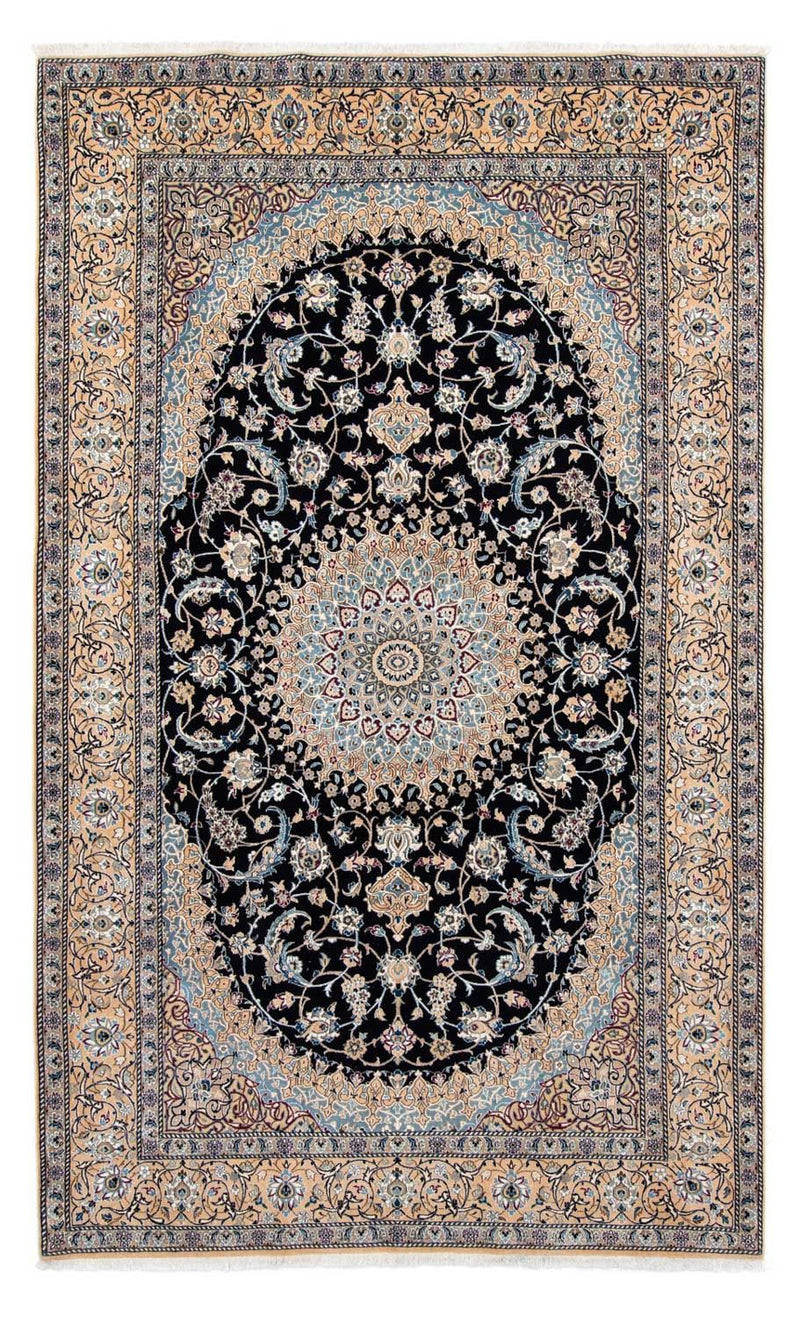 Nain - 6La Teppich 193x317cm - Perserteppich - schwarz