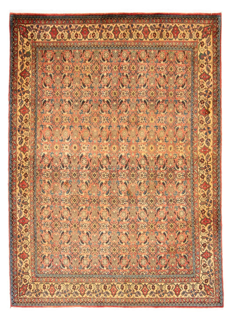 Abadeh Teppich 154x207cm - Perserteppich - rot