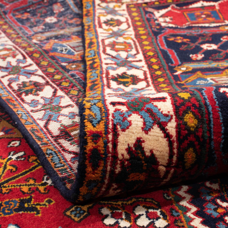 Meymeh Teppich 235x324cm - Perserteppich - dunkelrot