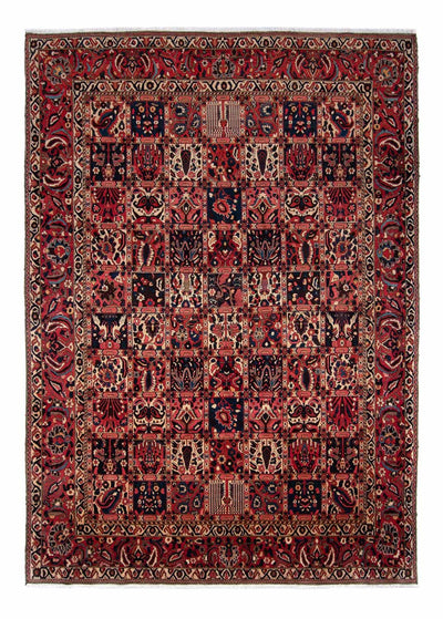 Bachtiar Teppich 261x358cm - Perserteppich - dunkelrot