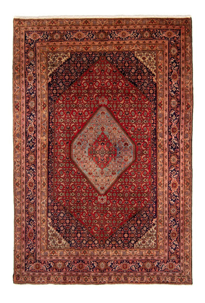Bidjar Teppich 228x332cm - Perserteppich - dunkelrot