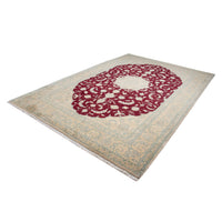 Nain Teppich 202x300cm - Perserteppich - dunkelrot – product image