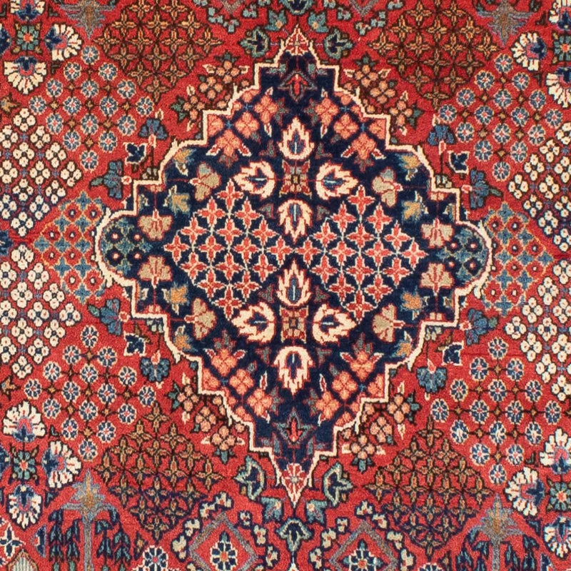 Keshan Teppich 132x206cm - Perserteppich - braun