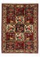 Bachtiar Teppich 111x164cm - Perserteppich - dunkelrot