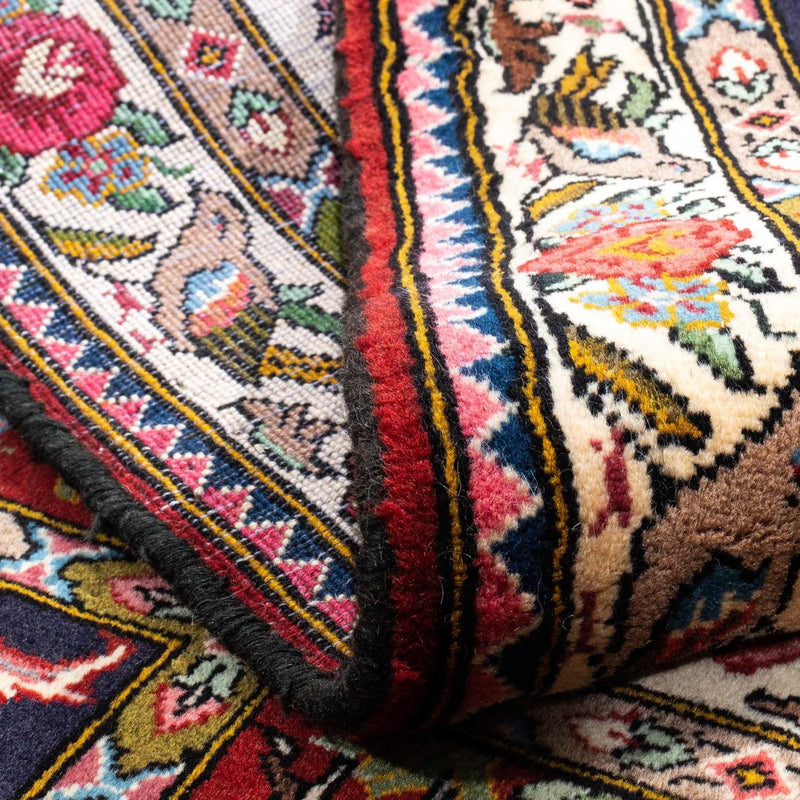Bachtiar Teppich 111x164cm - Perserteppich - dunkelrot