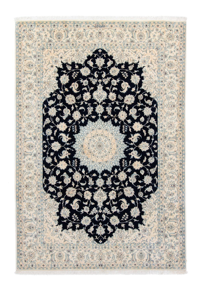 Nain - 9La Teppich 205x298cm - Perserteppich - schwarz