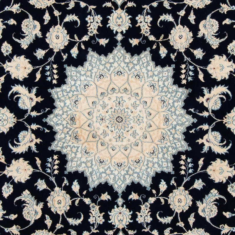 Nain - 9La Teppich 205x298cm - Perserteppich - schwarz