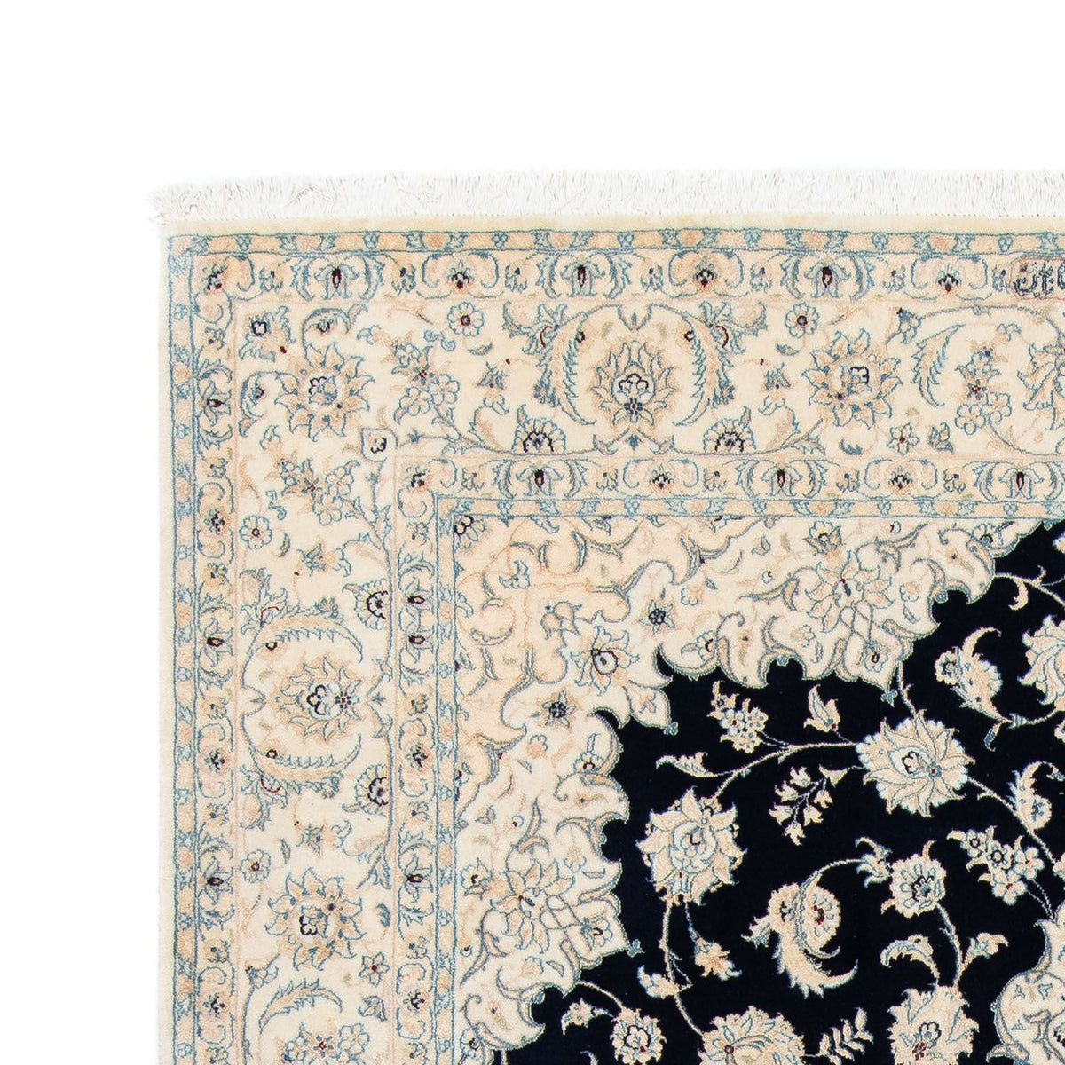 Nain - 9La Teppich 205x298cm - Perserteppich - schwarz
