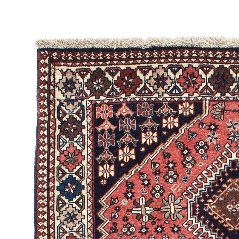 Yalameh Teppich 102x151cm - Perserteppich - dunkelblau