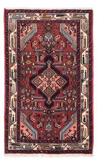 Hosseinabad Teppich 80x125cm - Perserteppich - dunkelrot – product image
