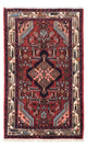 Hosseinabad Teppich 80x125cm - Perserteppich - dunkelrot