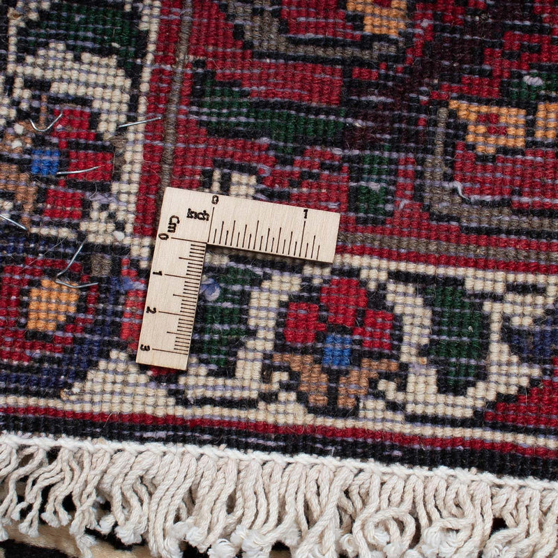 Bachtiar Teppich 210x310cm - Perserteppich - dunkelrot